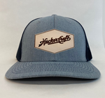 Hacker-Craft Leather Patch Snapback - Hexagon